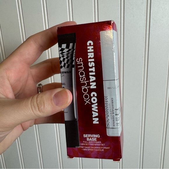 Smashbox Christian Cowan Full Size Primer 1Oz/30ml + Setting Spray 1oz Set, NIB - Picture 1 of 6